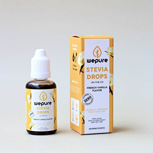 wepure stevia drops french vanilla flavor